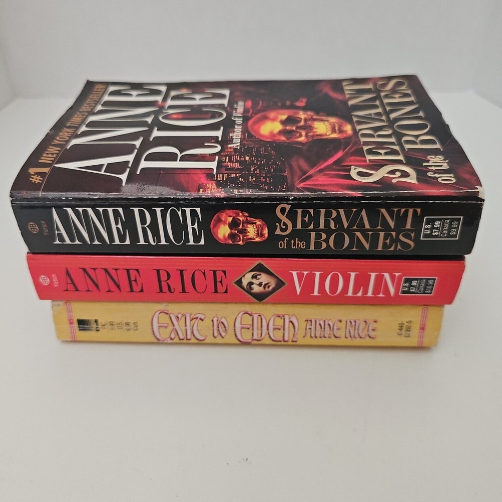 Books by Anne Rice Lot of 3 - Picture 3 of 3